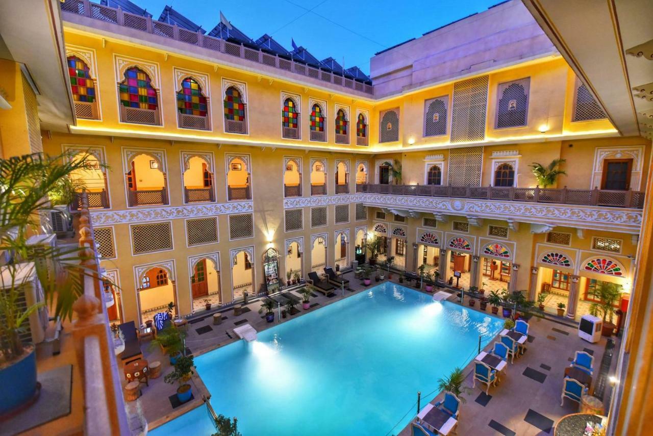 Nirbana Palace - A Heritage Hotel And Spa Jaipur Exteriör bild