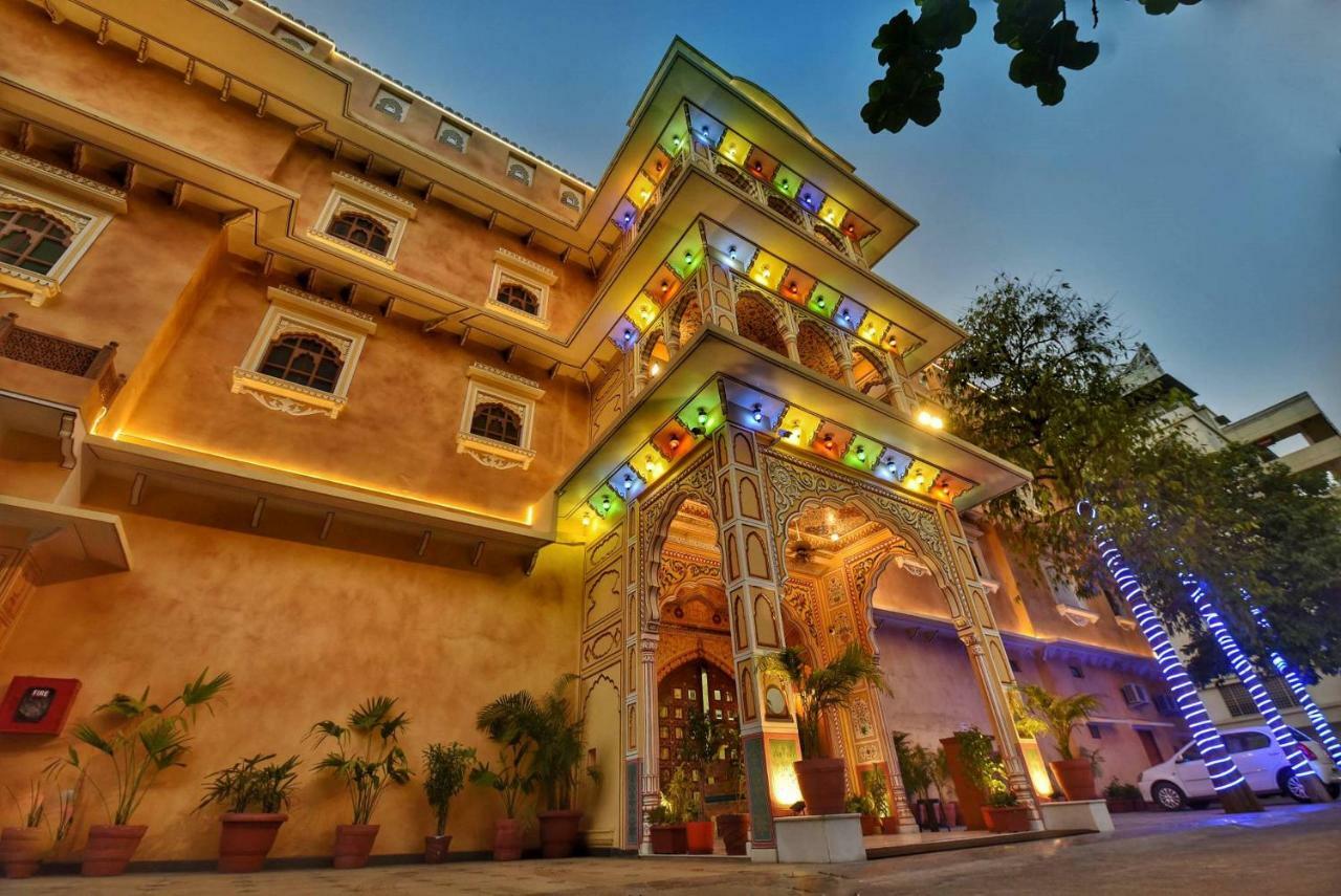 Nirbana Palace - A Heritage Hotel And Spa Jaipur Exteriör bild