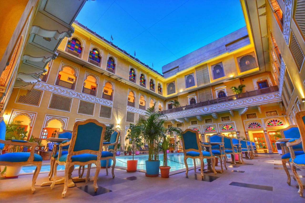 Nirbana Palace - A Heritage Hotel And Spa Jaipur Exteriör bild