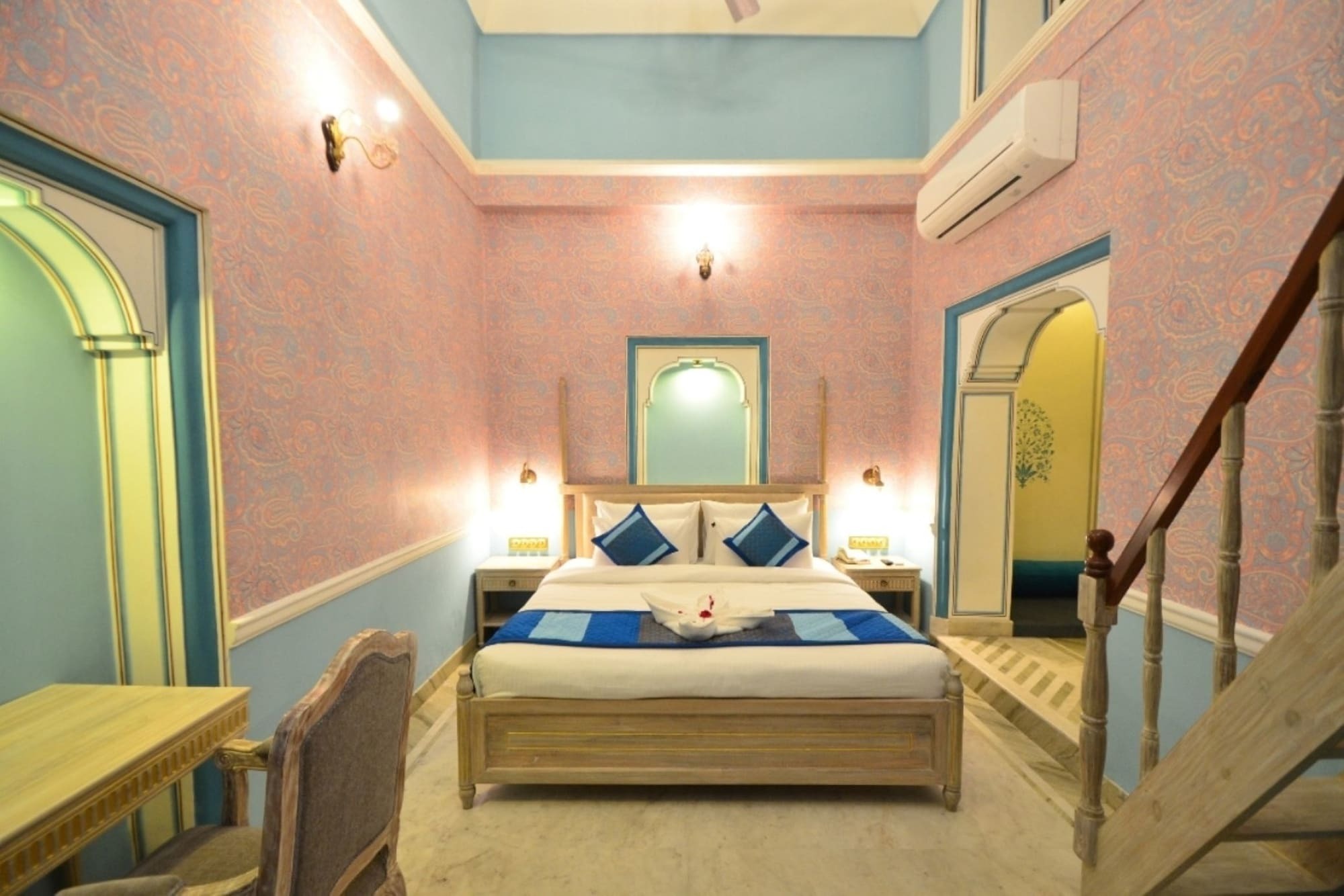 Nirbana Palace - A Heritage Hotel And Spa Jaipur Exteriör bild